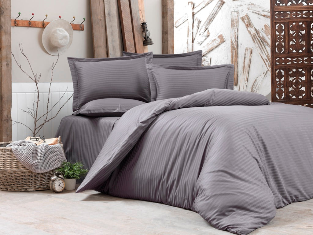 DUVET COVER SET STRIPE