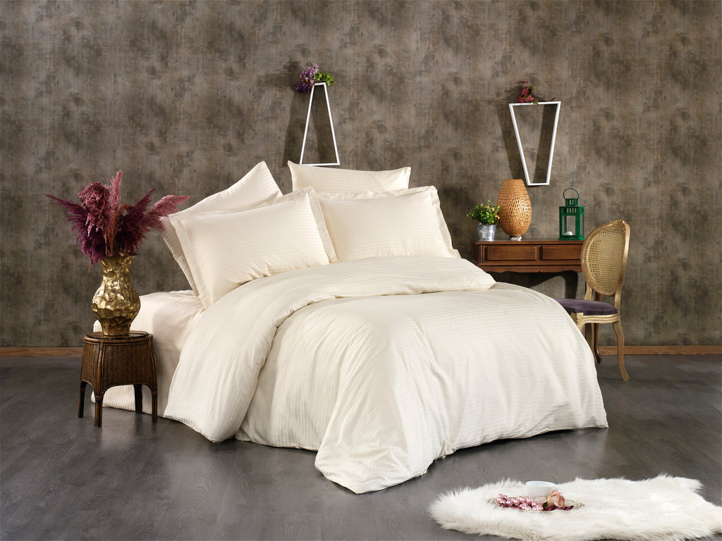 DUVET COVER SET STRIPE