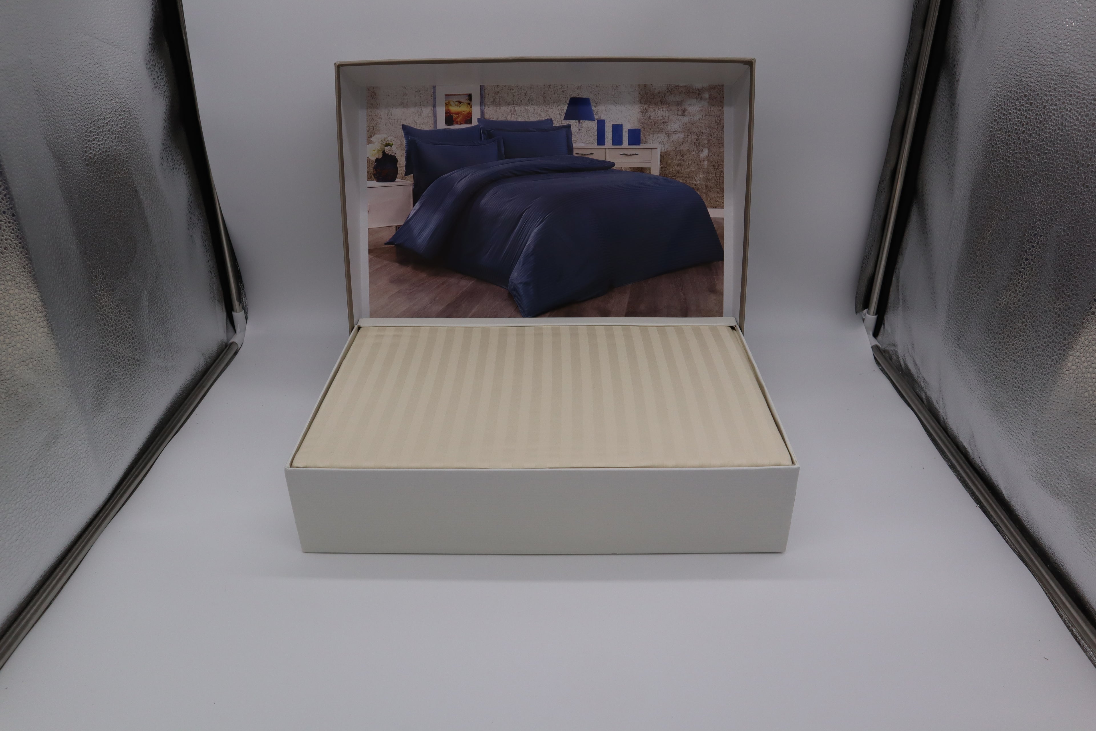 DUVET COVER SET STRIPE