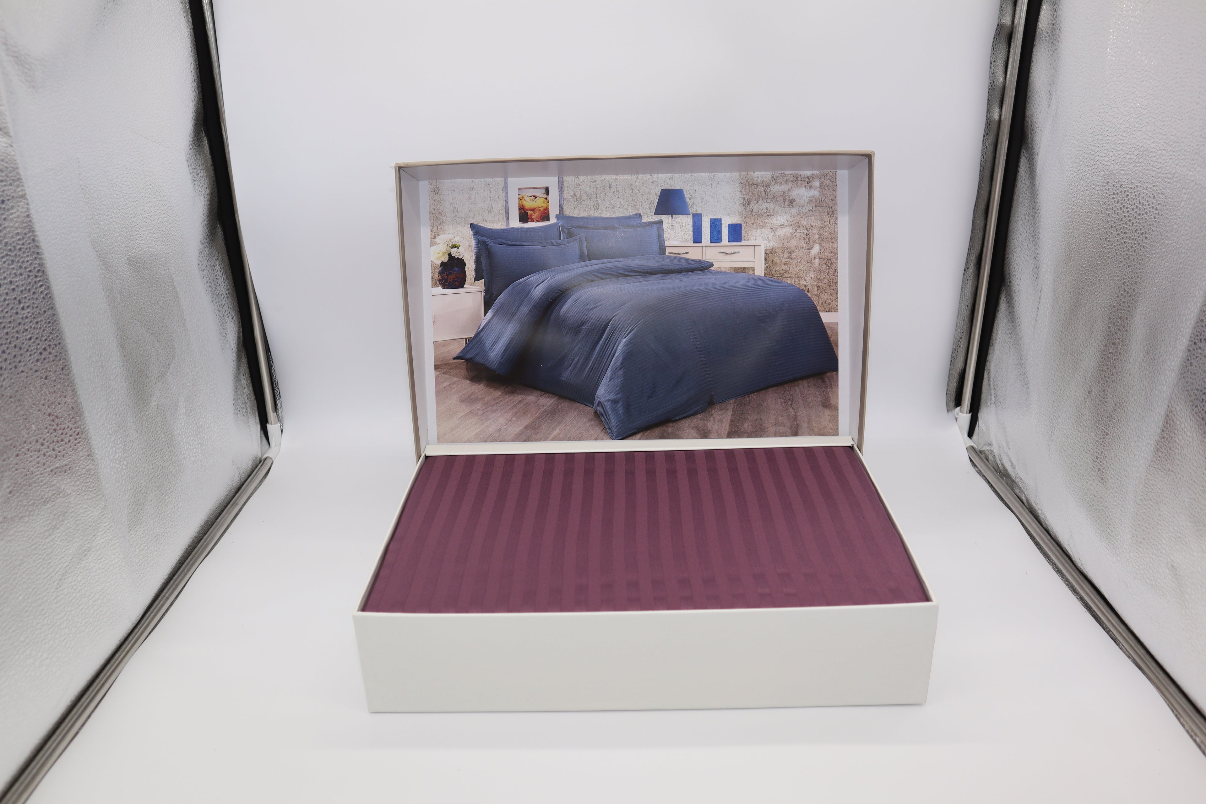 DUVET COVER SET STRIPE