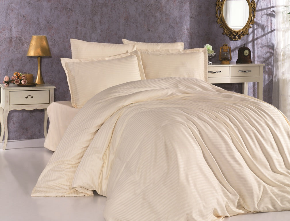 DUVET COVER SET STRIPE