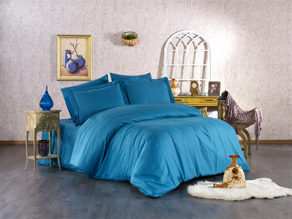 DUVET COVER SET STRIPE