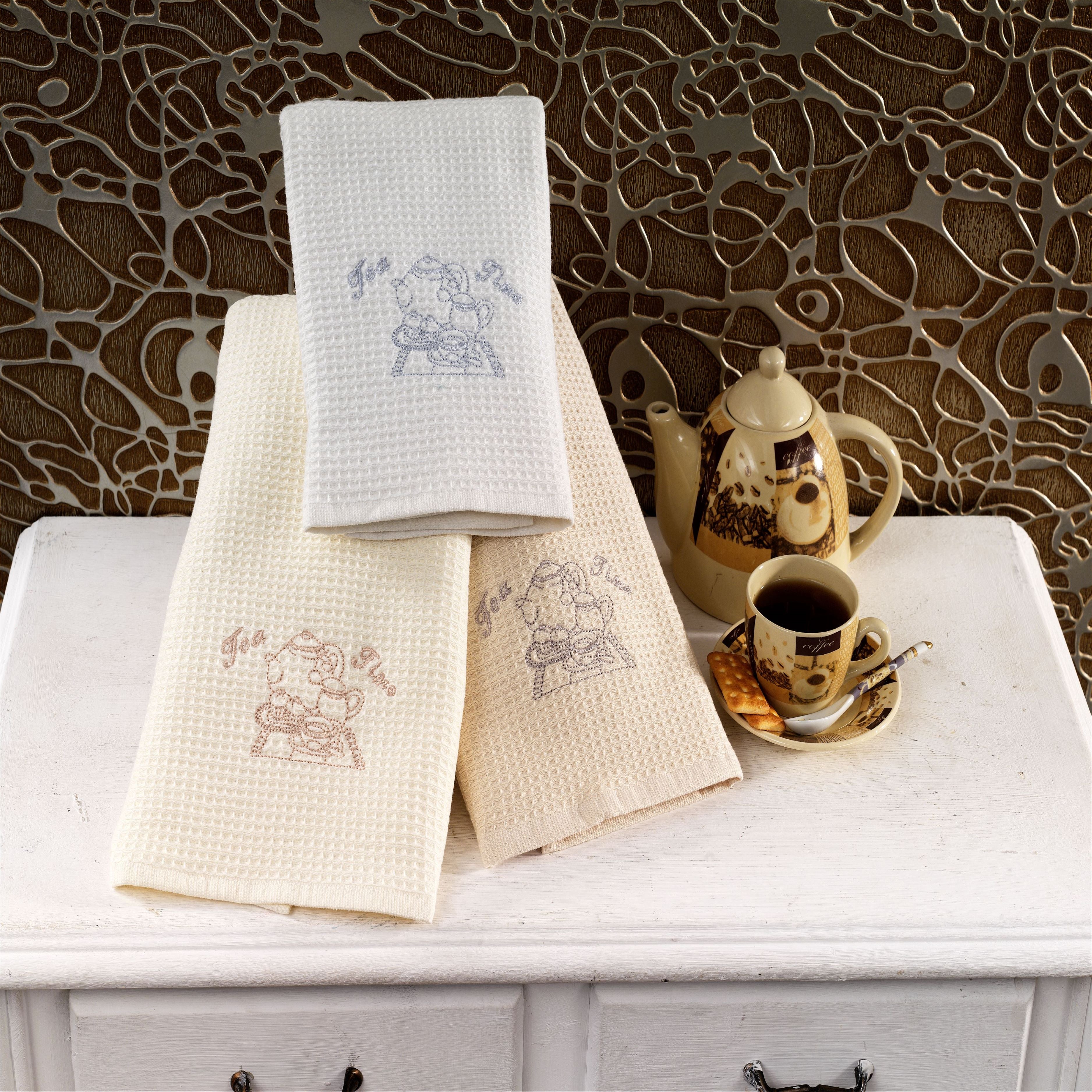 SET OF KITCHEN TOWELS DALLY (2 PCS)