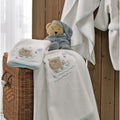 SET OF BABY TOWELS FISHY (2PCS)