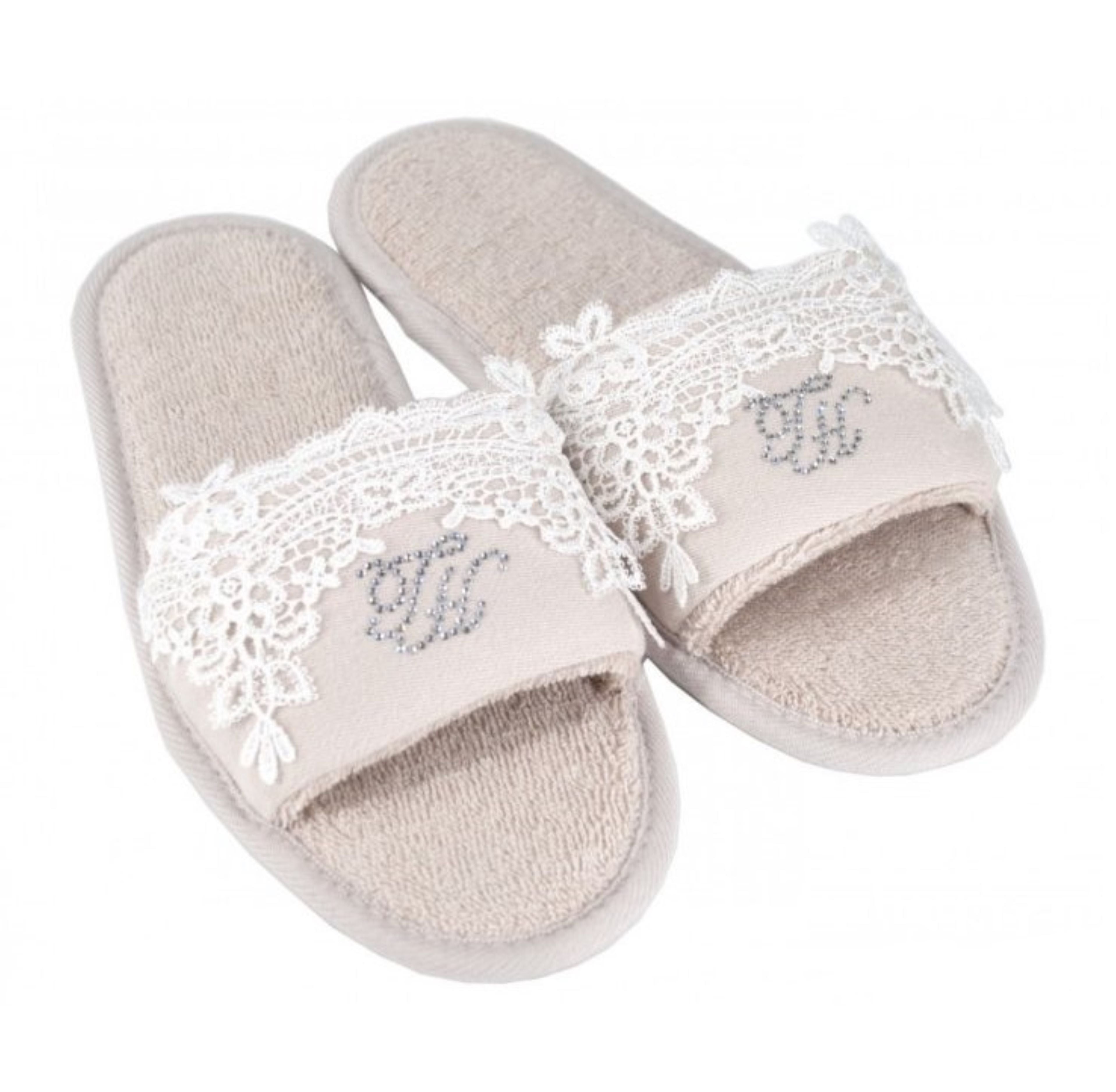 SET OF TOWEL (3 PCS) JULIET + SLIPPERS