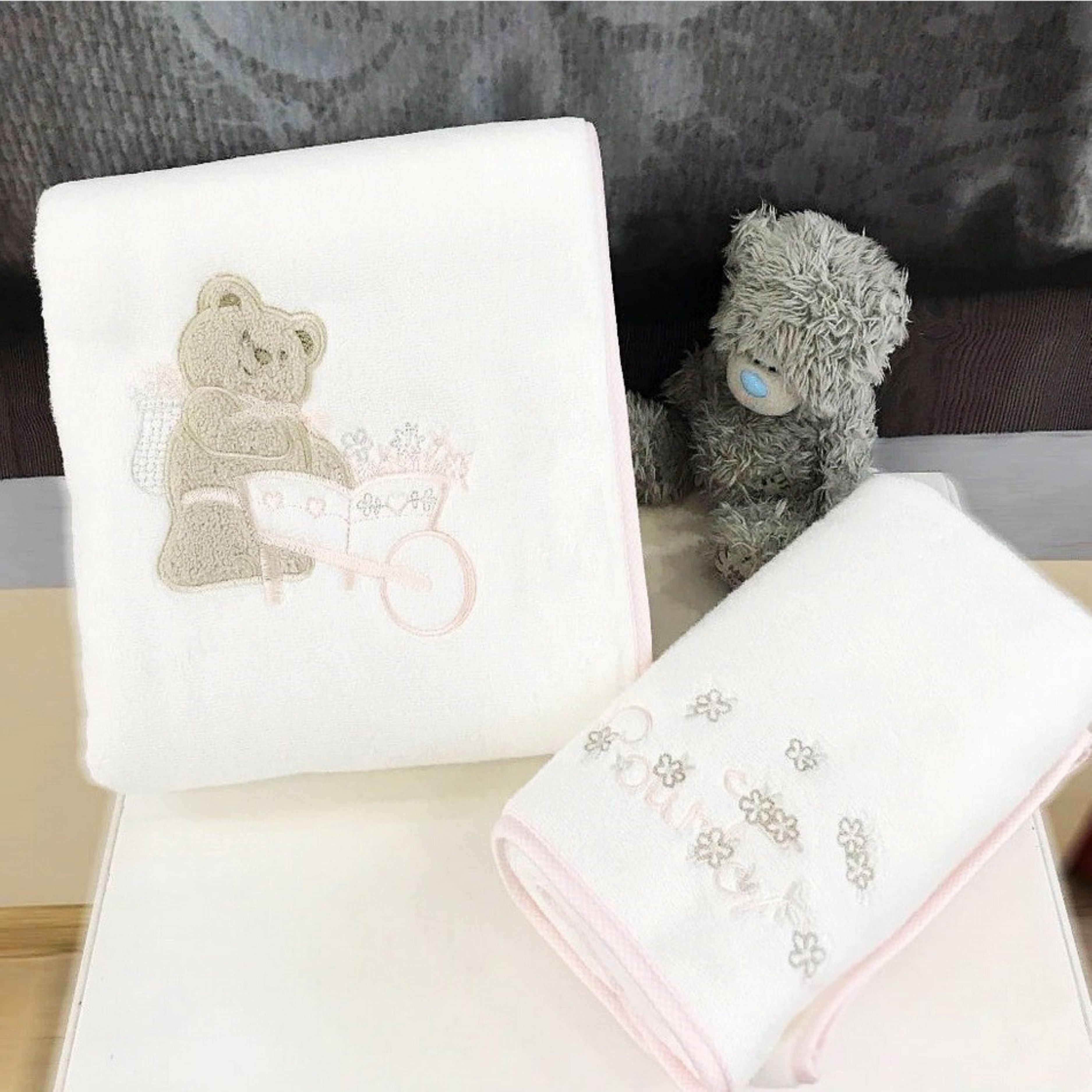 SET OF BABY TOWELS POURTOL (2 PCS)