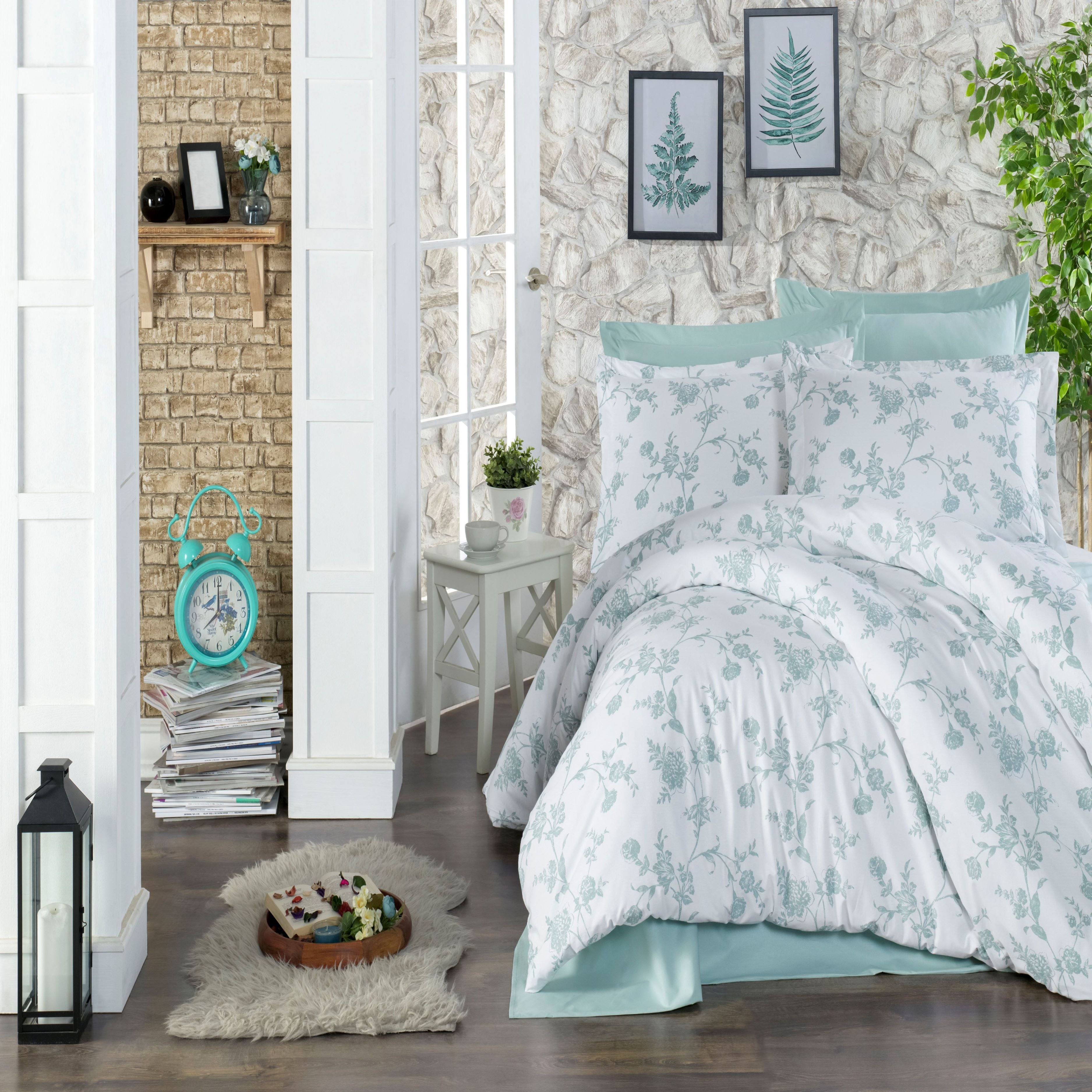 DUVET COVER SET ROSE