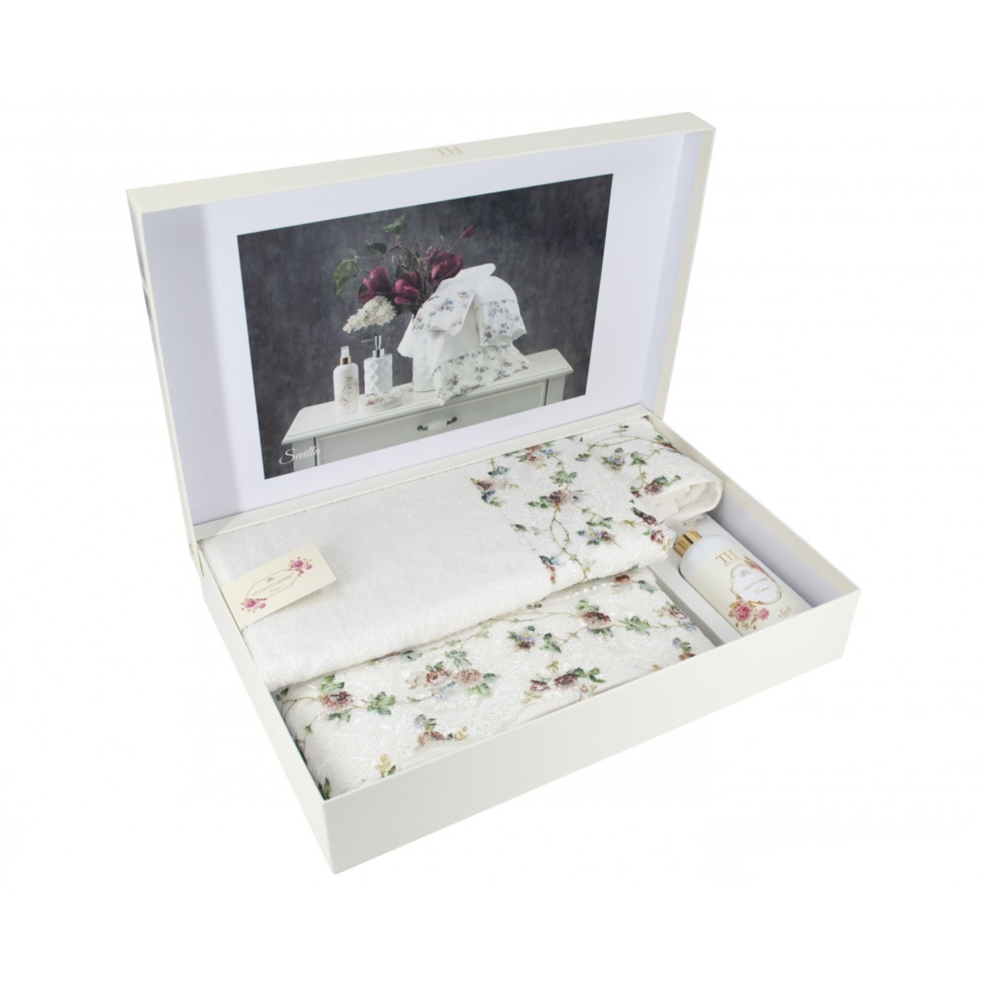 SET OF TOWEL (3 PCS) SEVILLA + PERFUME