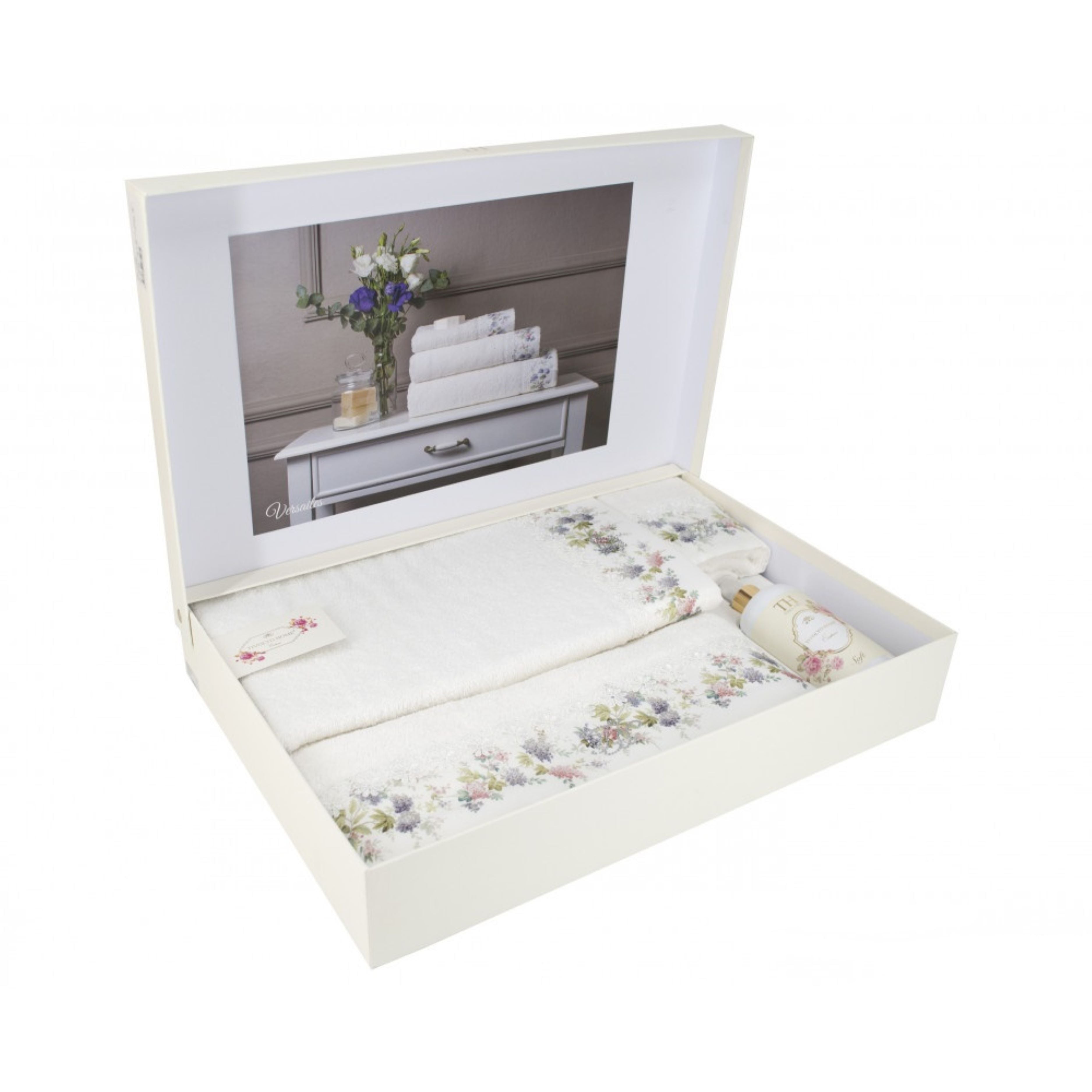 SET OF TOWEL (3 PCS) VERSAILES + PERFUME