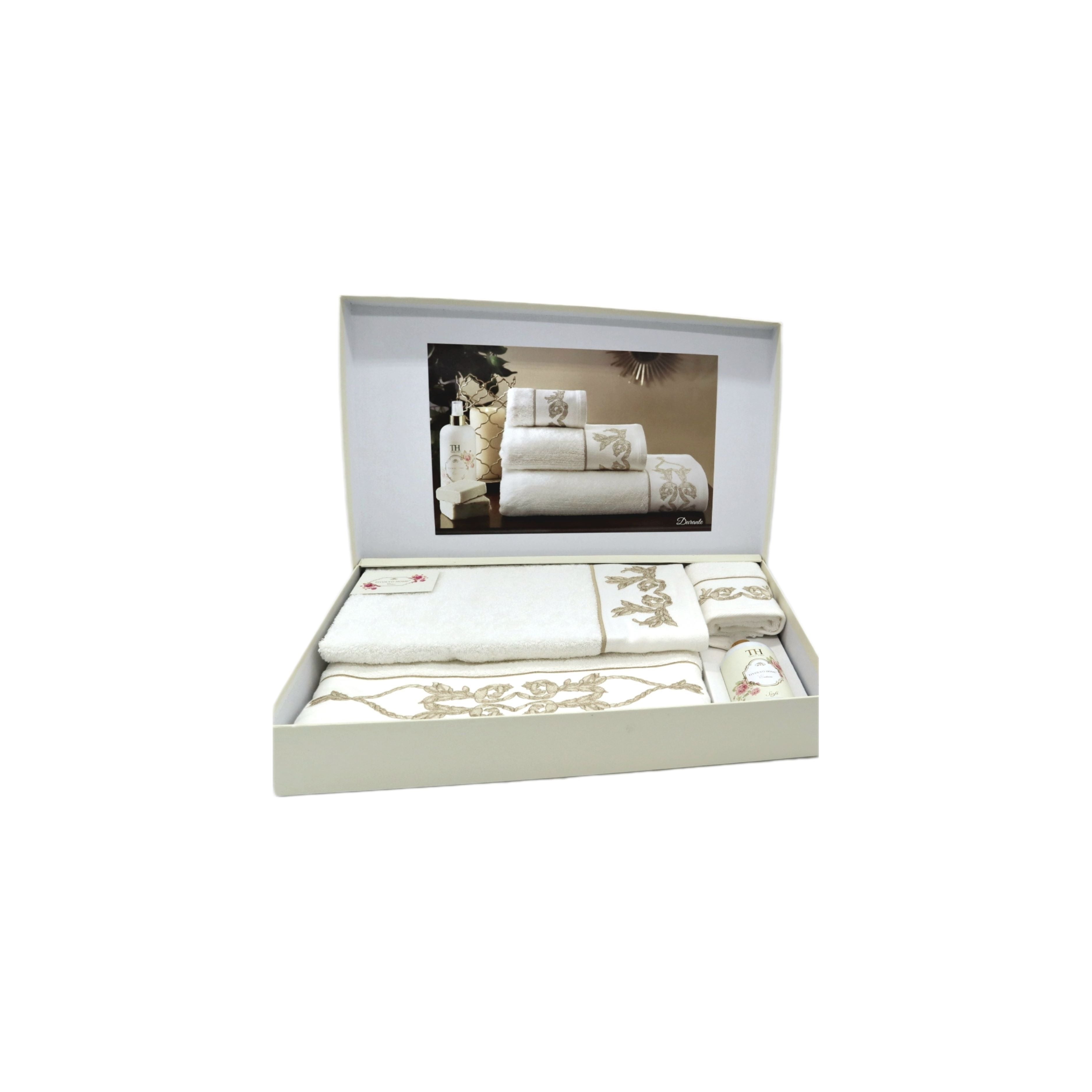 SET OF TOWEL (3 PCS) DURANTE + PERFUME