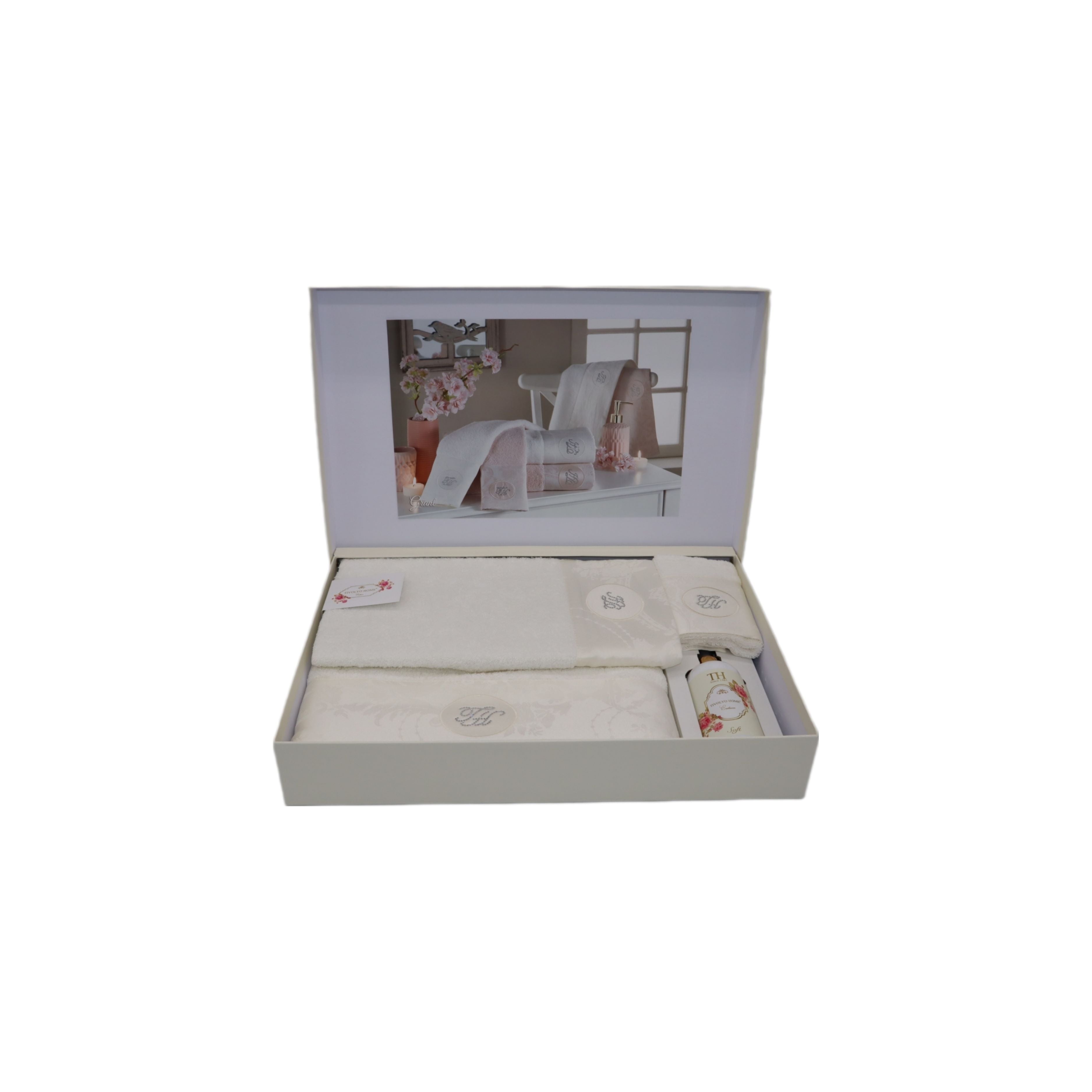 SET OF TOWEL (3 PCS) GRANT + PERFUME